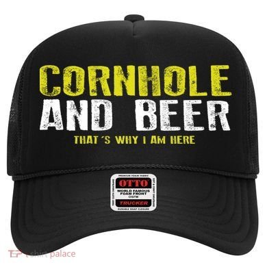 Cornhole And Beers Funny Gift Hat