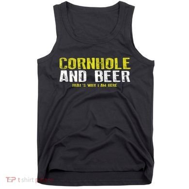 Cornhole And Beers Funny Gift Tank Top