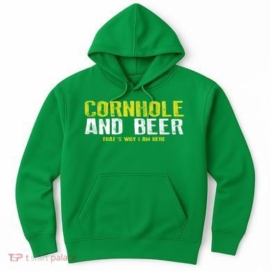 Cornhole And Beers Funny Gift Hoodie