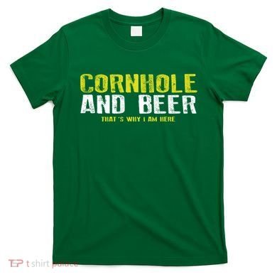 Cornhole And Beers Funny Gift T-Shirt