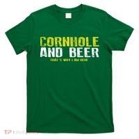 Cornhole And Beers Funny Gift T-Shirt thumb 0