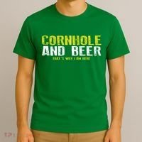 Cornhole And Beers Funny Gift T-Shirt thumb 3
