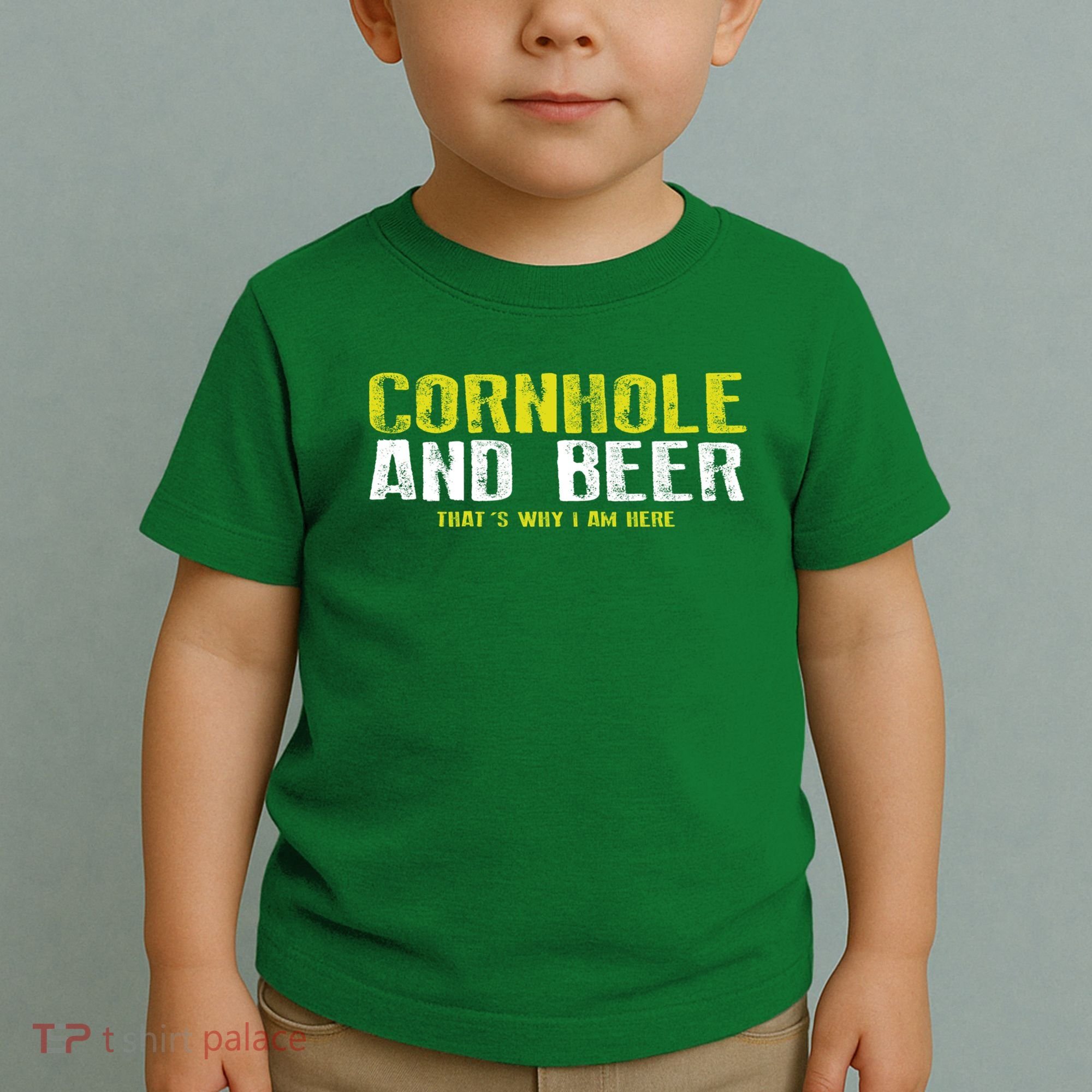 Cornhole And Beers Funny Gift Toddler T-Shirt