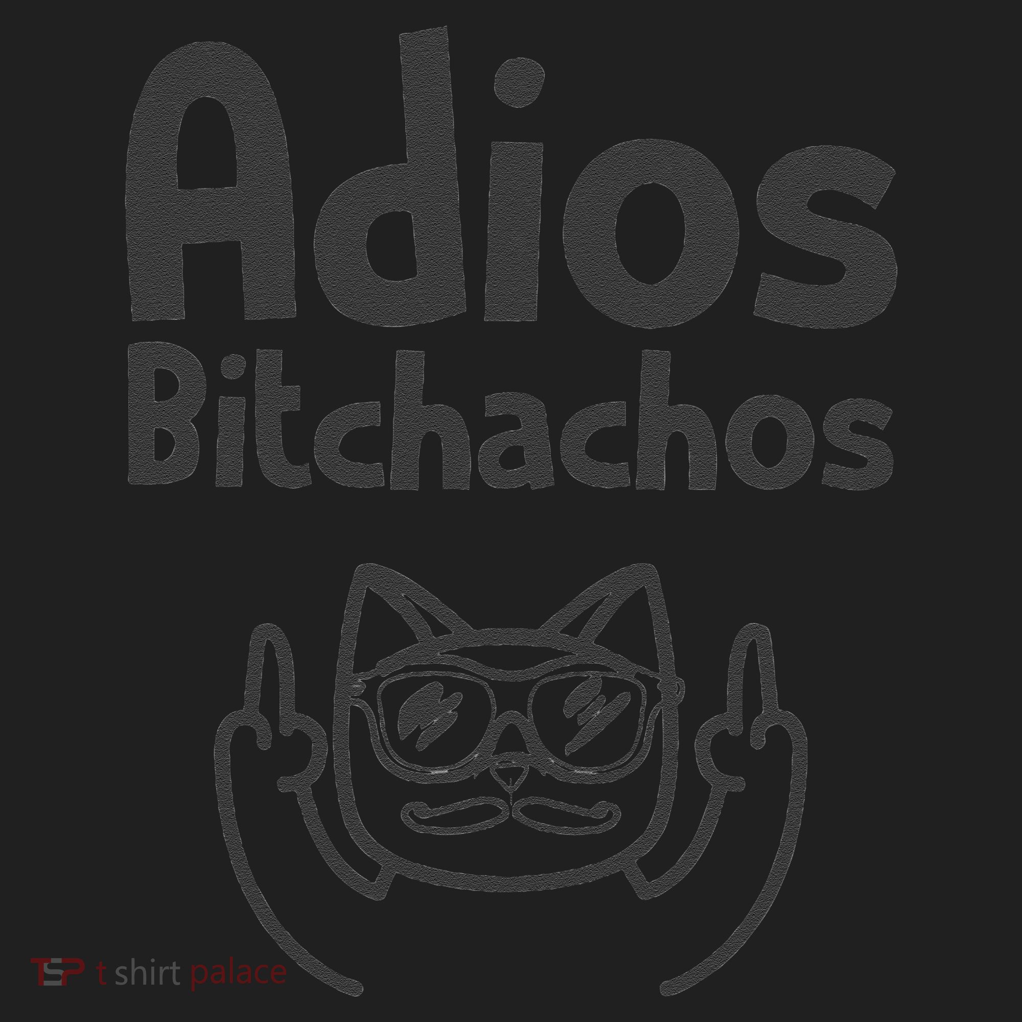 Cat Adios Bitchachos Cinco De Mayo Middle Finger Beanie