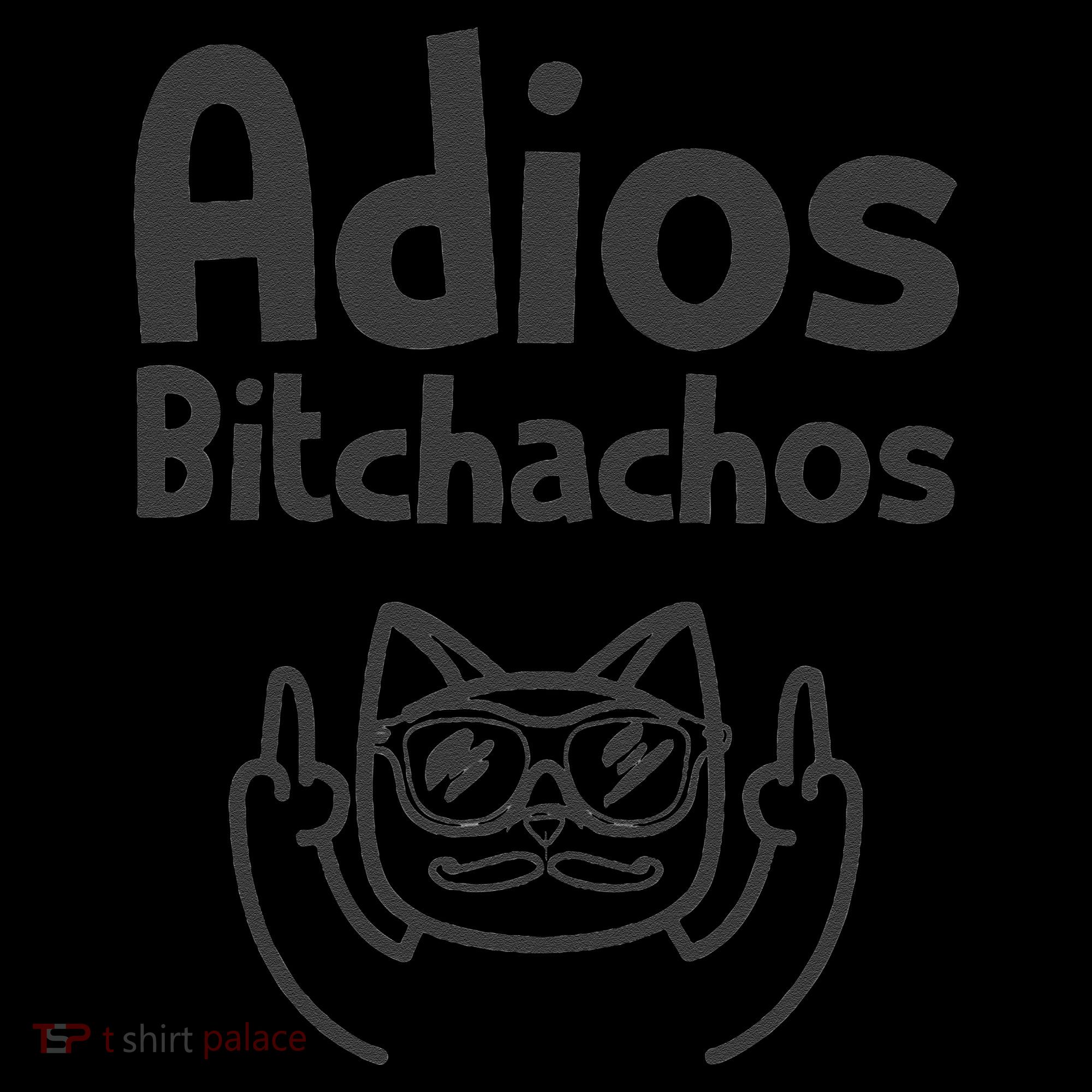 Cat Adios Bitchachos Cinco De Mayo Middle Finger Pajama Set