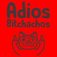 Cat Adios Bitchachos Cinco De Mayo Middle Finger Santa Hat thumb 1