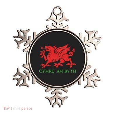 Cymru Am Byth Welsh Rugby Dragon Wales Player Pride Funny Gift Ornament