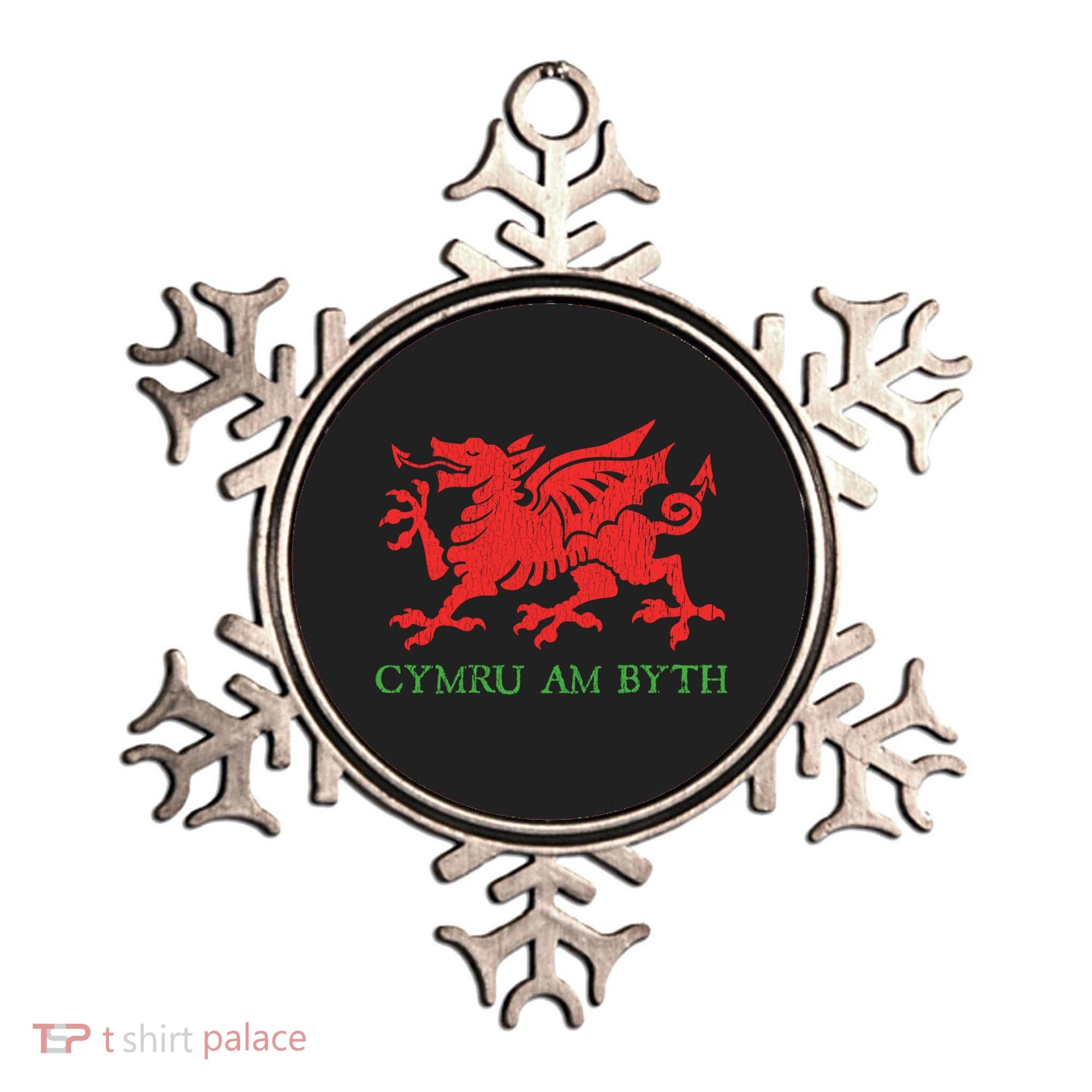 Cymru Am Byth Welsh Rugby Dragon Wales Player Pride Funny Gift Ornament