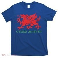 Cymru Am Byth Welsh Rugby Dragon Wales Player Pride Funny Gift T-Shirt thumb 0