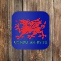 Cymru Am Byth Welsh Rugby Dragon Wales Player Pride Funny Gift Coaster thumb 0