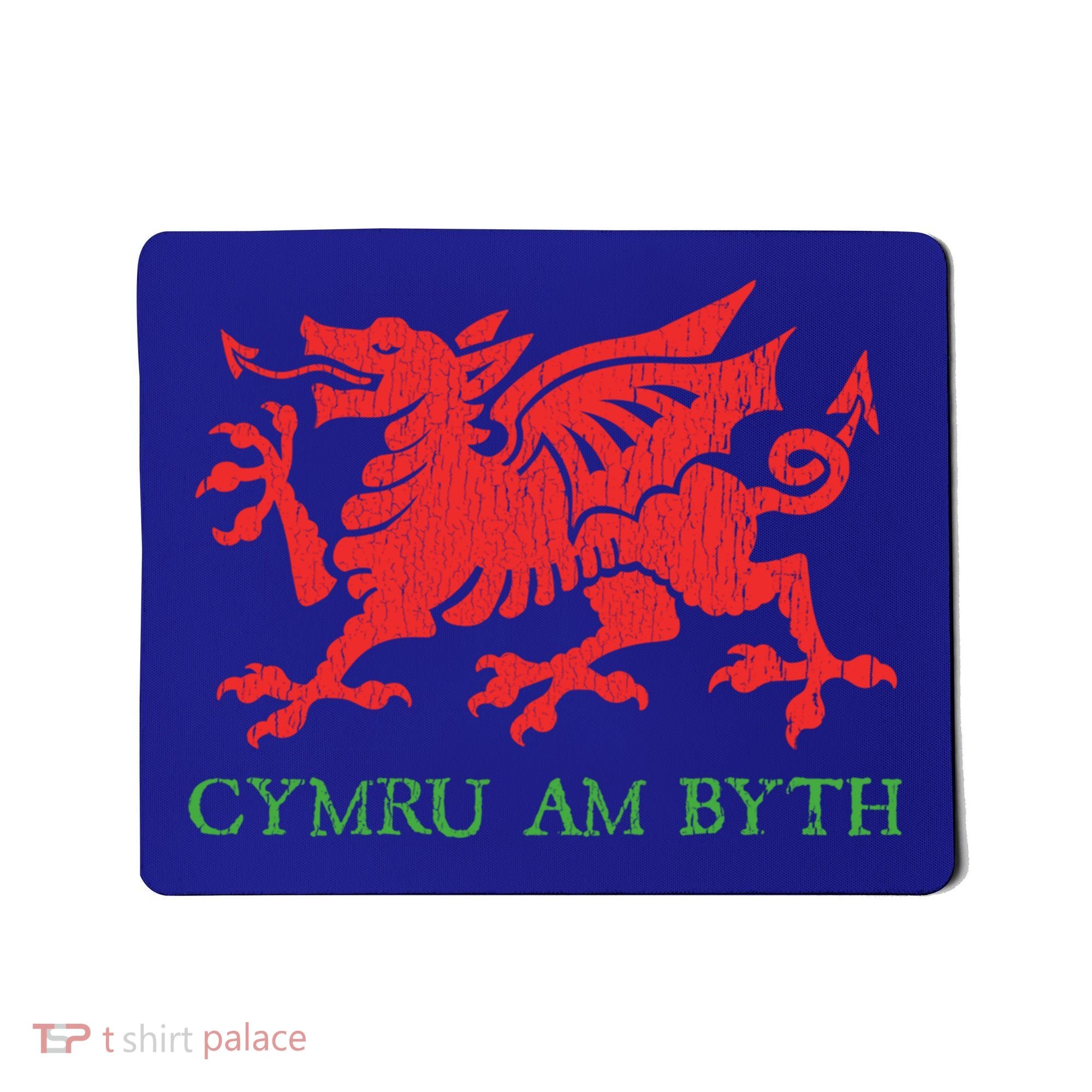 Cymru Am Byth Welsh Rugby Dragon Wales Player Pride Funny Gift Mousepad