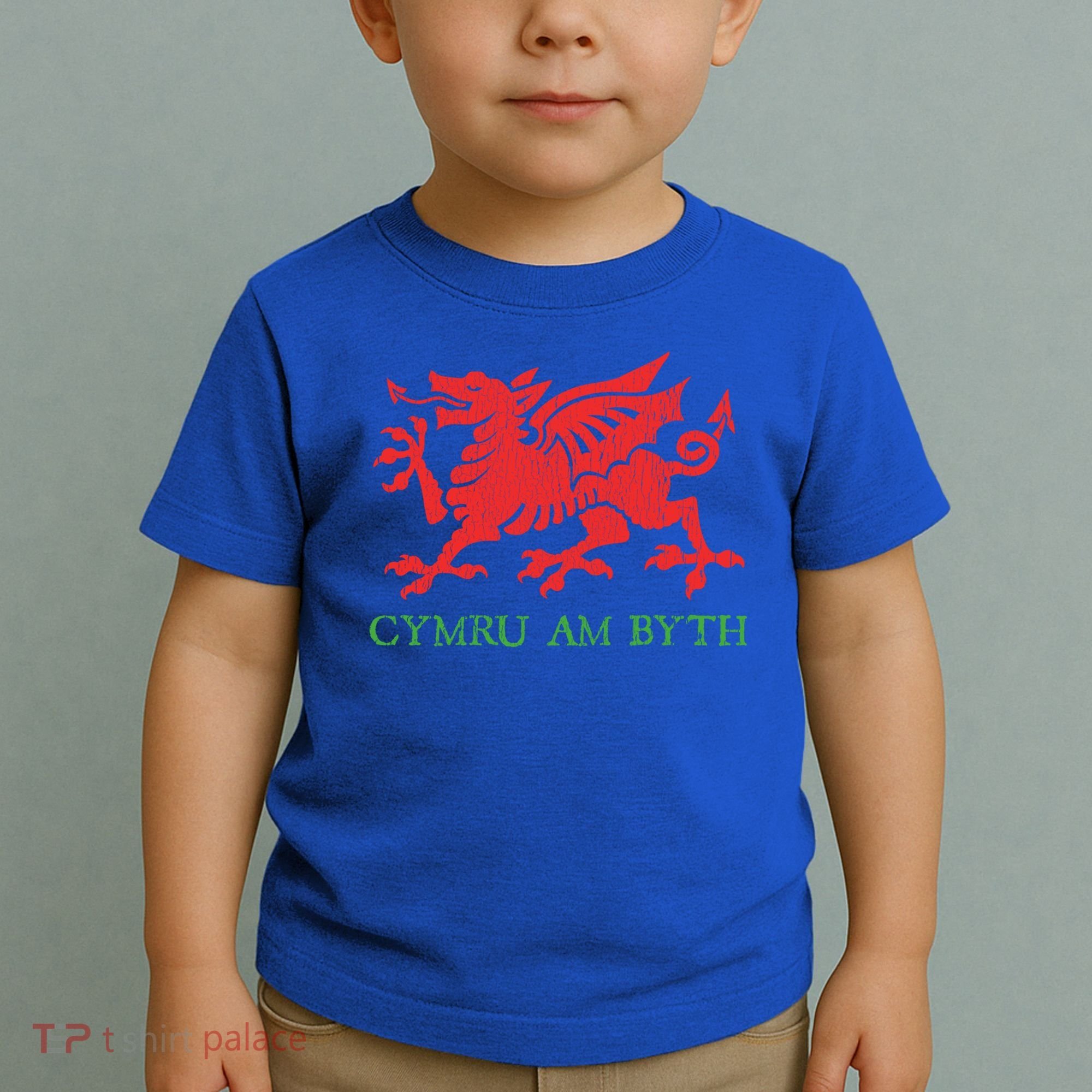 Cymru Am Byth Welsh Rugby Dragon Wales Player Pride Funny Gift Toddler T-Shirt
