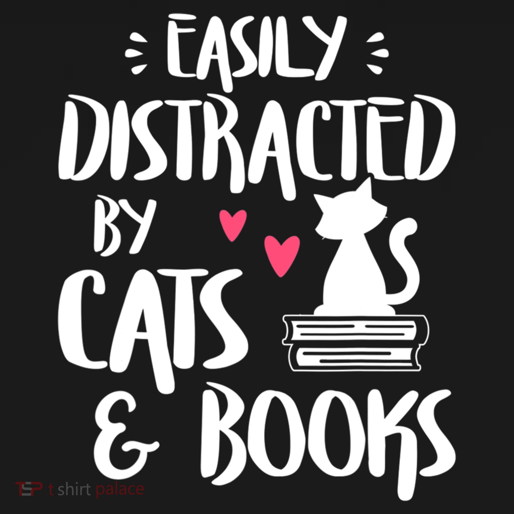 Cat And Book Lover Funny Easily Distracted By Cats And Books Meaningful Gift Pajama Set