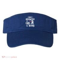 Cat And Book Lover Funny Easily Distracted By Cats And Books Meaningful Gift Visor thumb 0