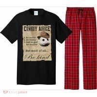Cowboy Advice Be Rootin Be Tootin And By God Be Shootin Pajama Set thumb 0