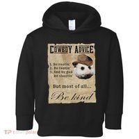 Cowboy Advice Be Rootin Be Tootin And By God Be Shootin Toddler Hoodie thumb 0
