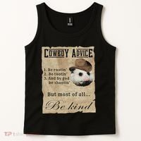 Cowboy Advice Be Rootin Be Tootin And By God Be Shootin Tank Top thumb 2