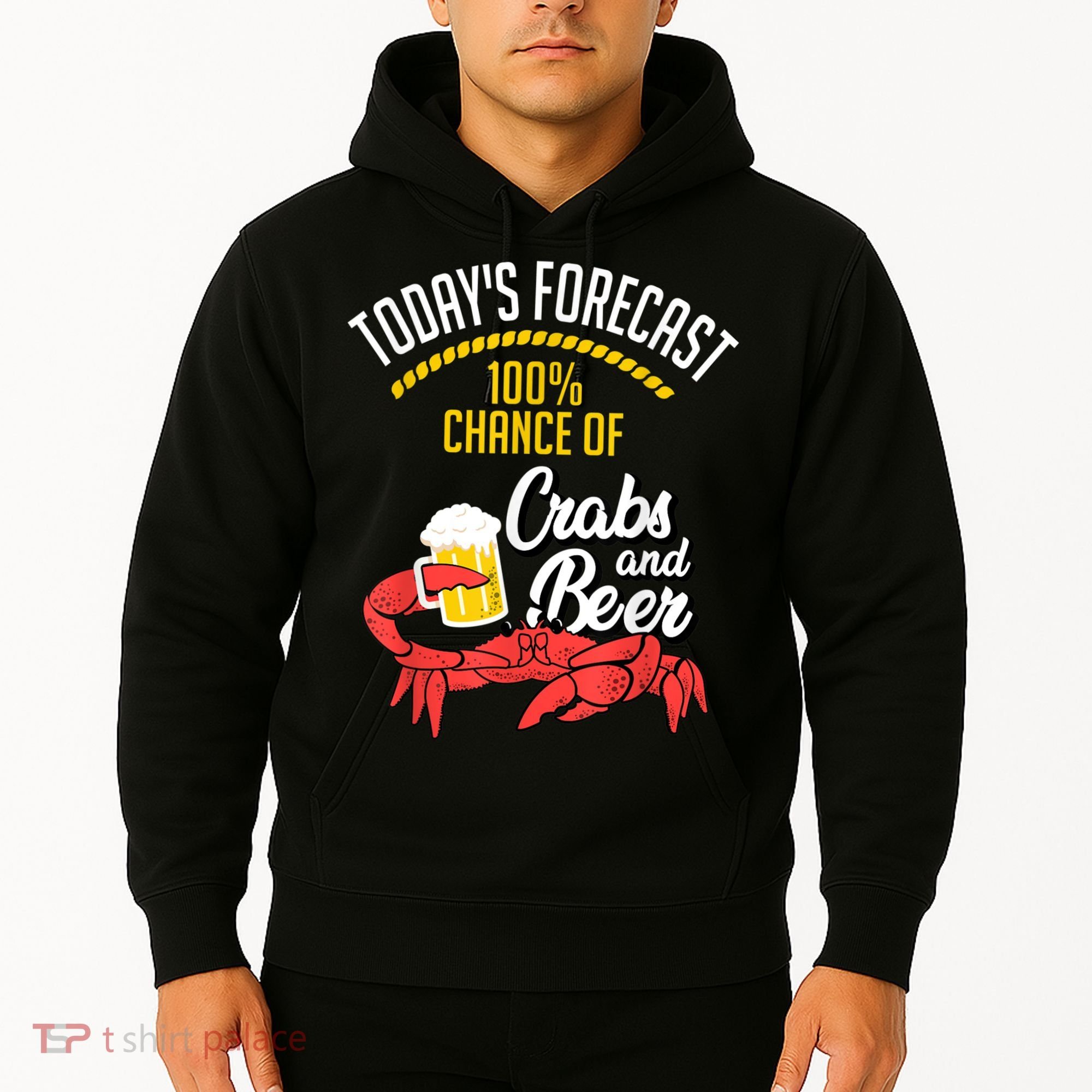 Crabs And Beer Chesapeake Blue Crab Crabbing Men Women Hoodie