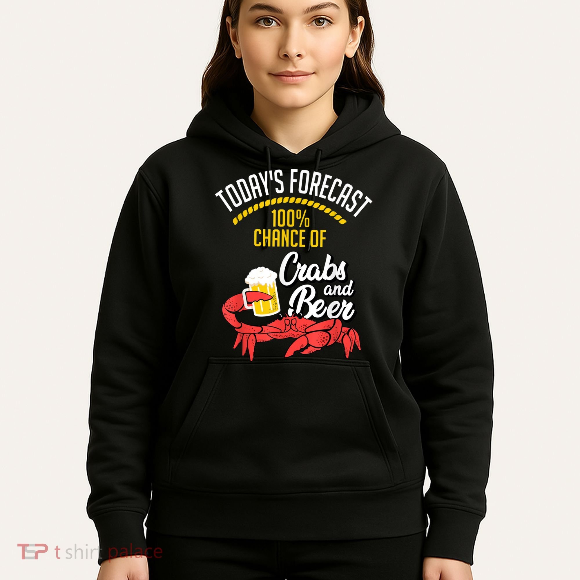 Crabs And Beer Chesapeake Blue Crab Crabbing Men Women Hoodie