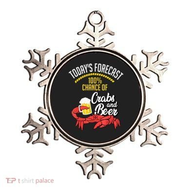 Crabs And Beer Chesapeake Blue Crab Crabbing Men Women Ornament