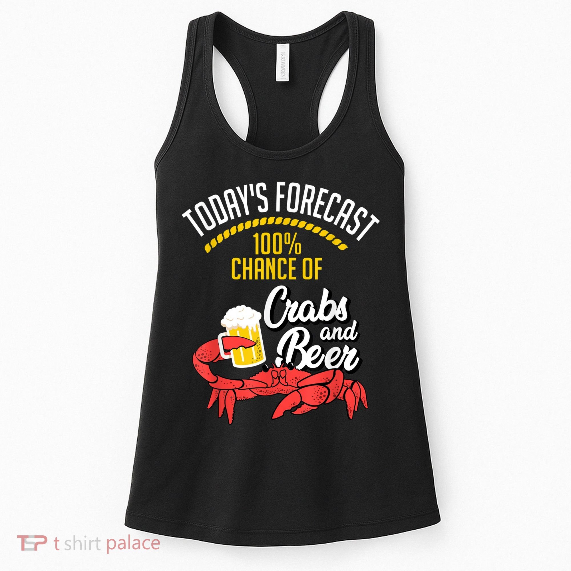 Crabs And Beer Chesapeake Blue Crab Crabbing Men Women Women's Tank Top