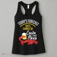 Crabs And Beer Chesapeake Blue Crab Crabbing Men Women Women's Tank Top thumb 3