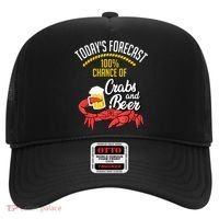 Crabs And Beer Chesapeake Blue Crab Crabbing Men Women Hat thumb 0