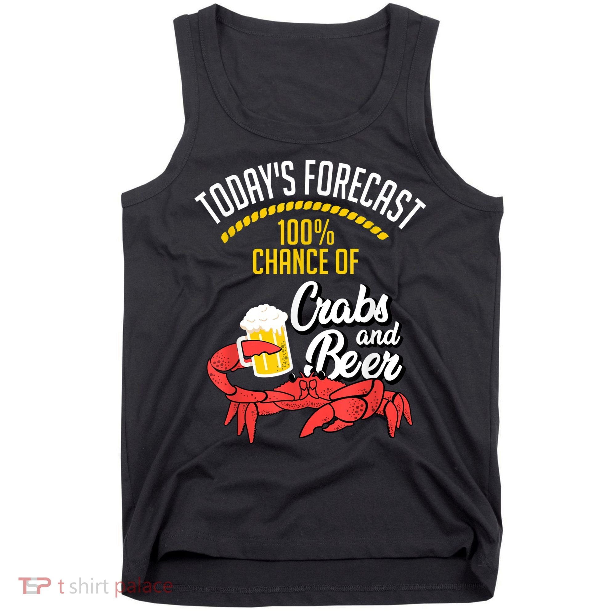 Crabs And Beer Chesapeake Blue Crab Crabbing Men Women Tank Top