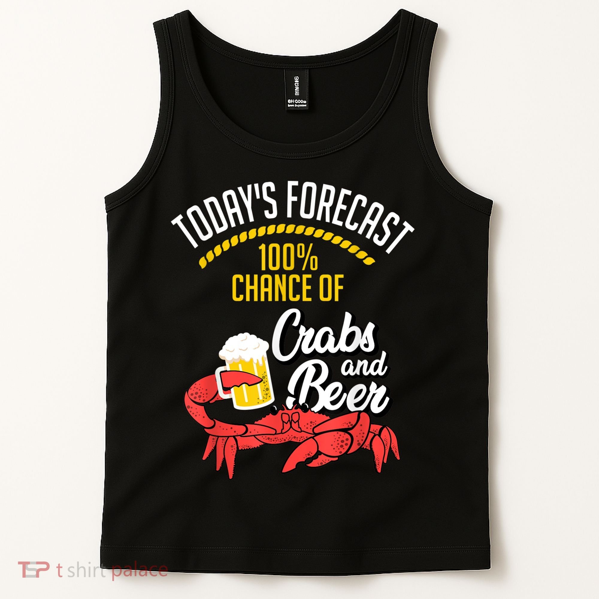 Crabs And Beer Chesapeake Blue Crab Crabbing Men Women Tank Top