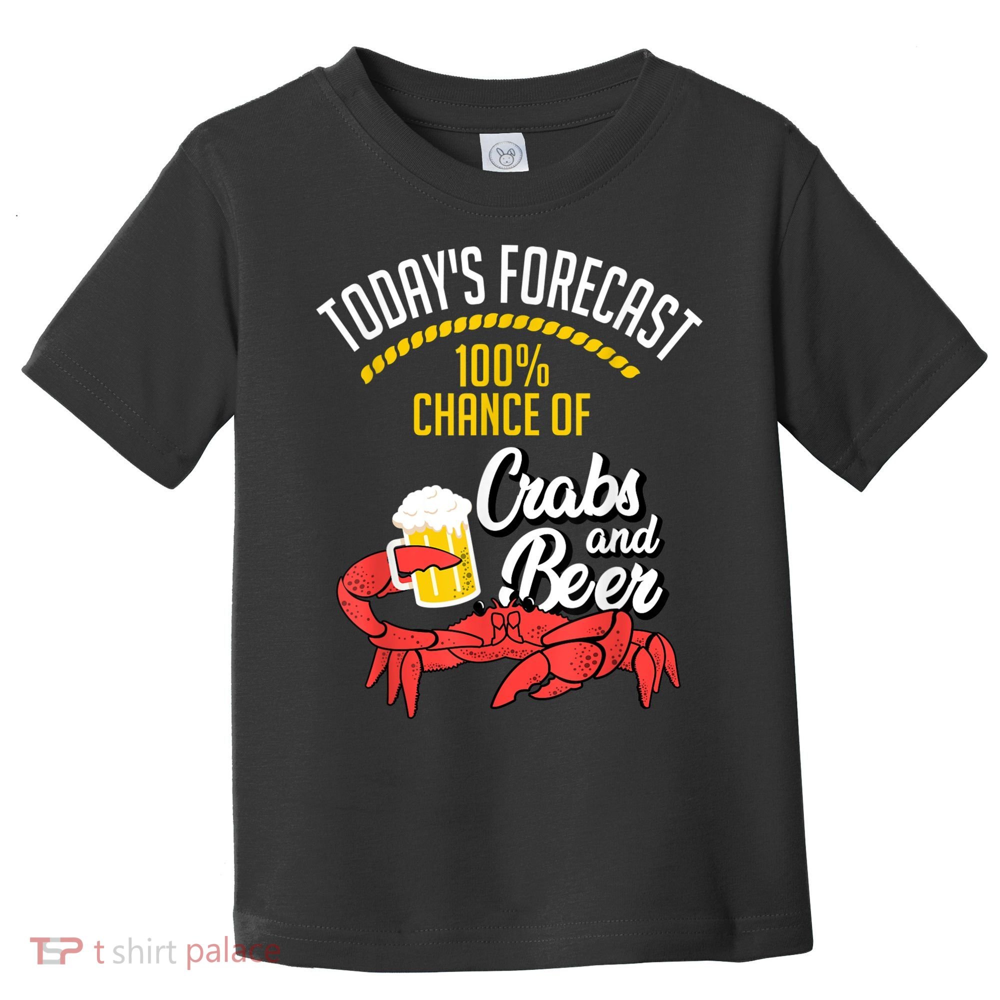 Crabs And Beer Chesapeake Blue Crab Crabbing Men Women Toddler T-Shirt