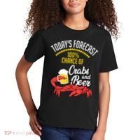 Crabs And Beer Chesapeake Blue Crab Crabbing Men Women Kids T-Shirt thumb 2