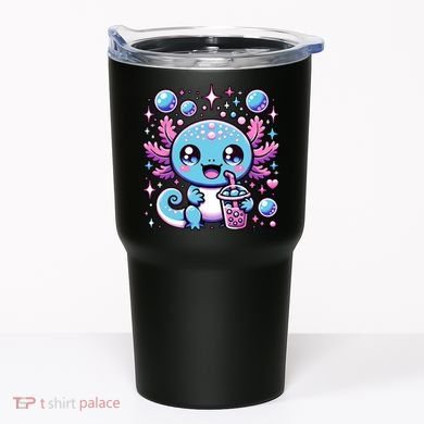 Cute Axolotl Bubble Boba Tea Anime   Tumbler