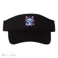 Cute Axolotl Bubble Boba Tea Anime   Visor thumb 0