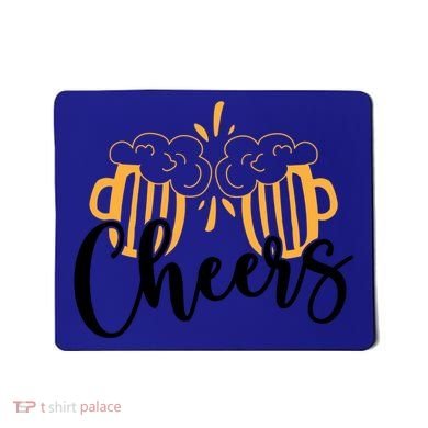 Cheers And Beer Craft Beer Lover National Beer Day Gift Mousepad
