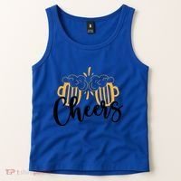 Cheers And Beer Craft Beer Lover National Beer Day Gift Tank Top thumb 2
