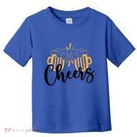 Cheers And Beer Craft Beer Lover National Beer Day Gift Toddler T-Shirt thumb 0