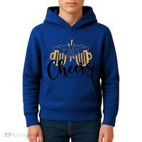 Cheers And Beer Craft Beer Lover National Beer Day Gift Kids Hoodie thumb 4