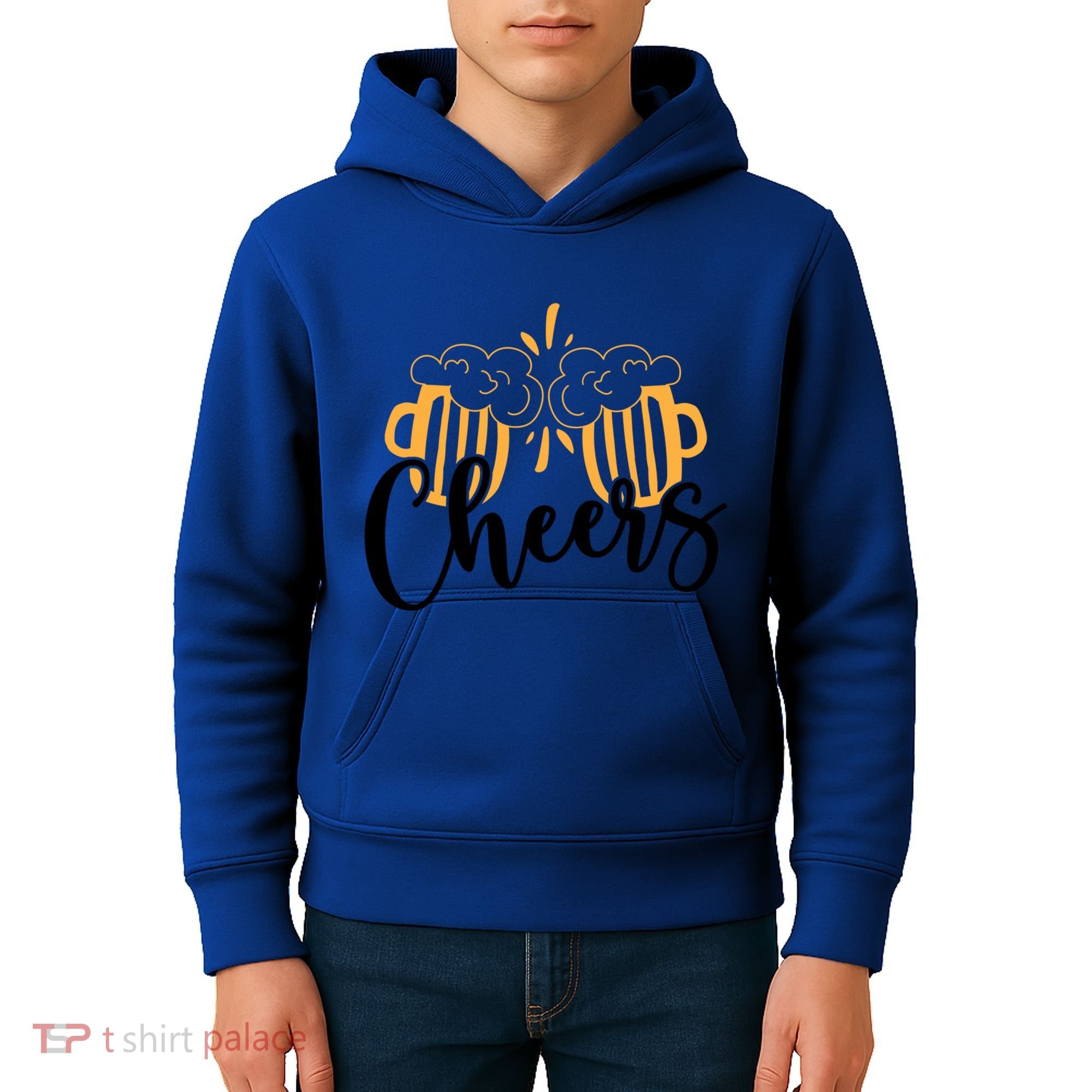 Cheers And Beer Craft Beer Lover National Beer Day Gift Kids Hoodie