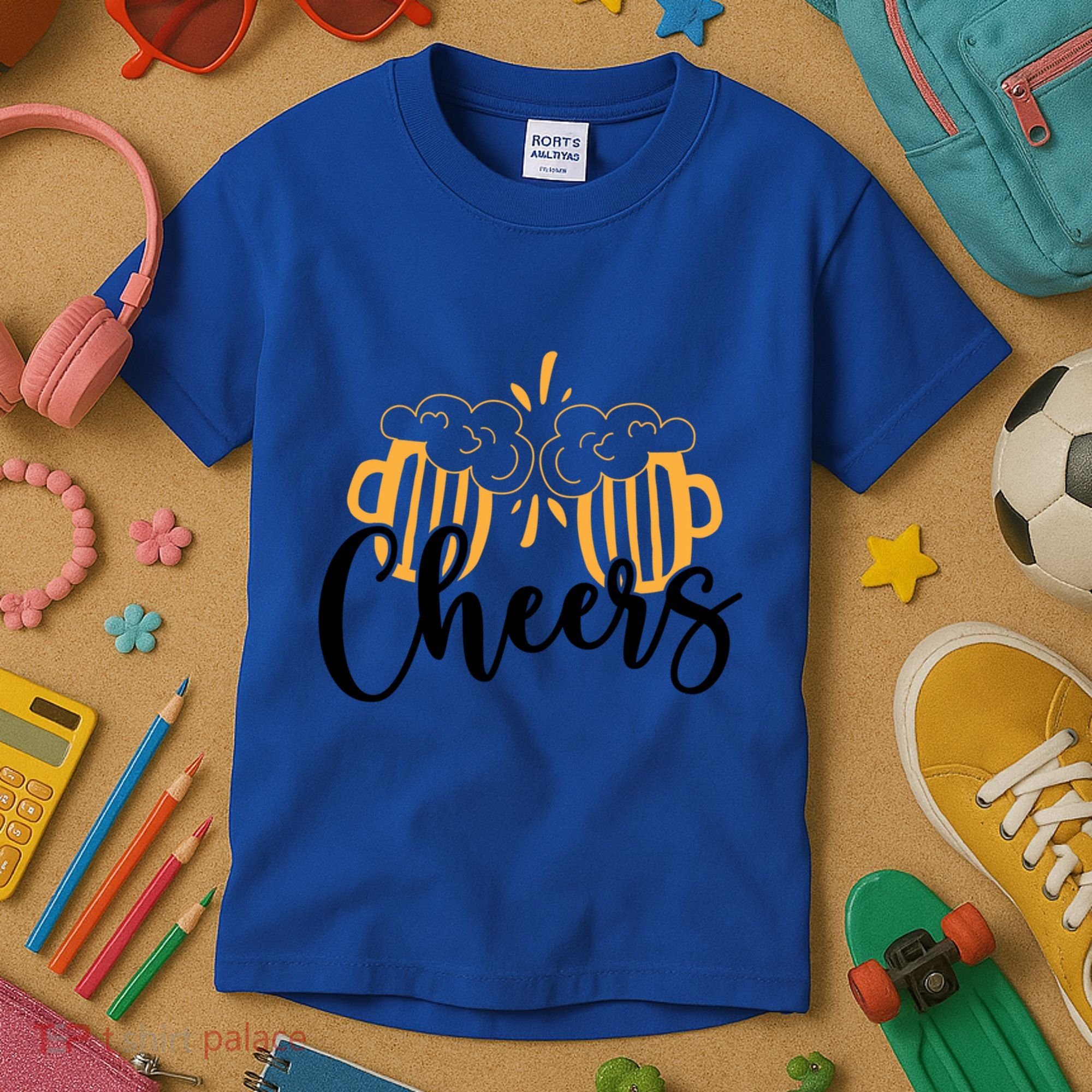 Cheers And Beer Craft Beer Lover National Beer Day Gift Kids T-Shirt