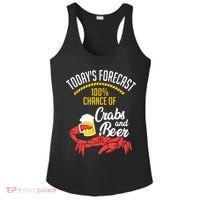 Crabs And Beer Chesapeake Blue Crab Shirts Crabbing Men Women Ladies PosiCharge Competitor Racerback Tank thumb 0