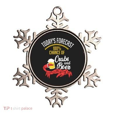 Crabs And Beer Chesapeake Blue Crab Shirts Crabbing Men Women Ornament