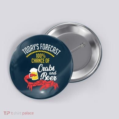 Crabs And Beer Chesapeake Blue Crab Shirts Crabbing Men Women Button