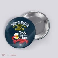 Crabs And Beer Chesapeake Blue Crab Shirts Crabbing Men Women Button thumb 0