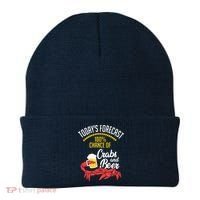 Crabs And Beer Chesapeake Blue Crab Shirts Crabbing Men Women Beanie thumb 0