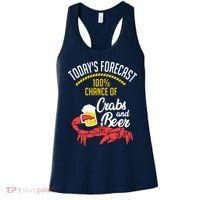 Crabs And Beer Chesapeake Blue Crab Shirts Crabbing Men Women Women's Tank Top thumb 0