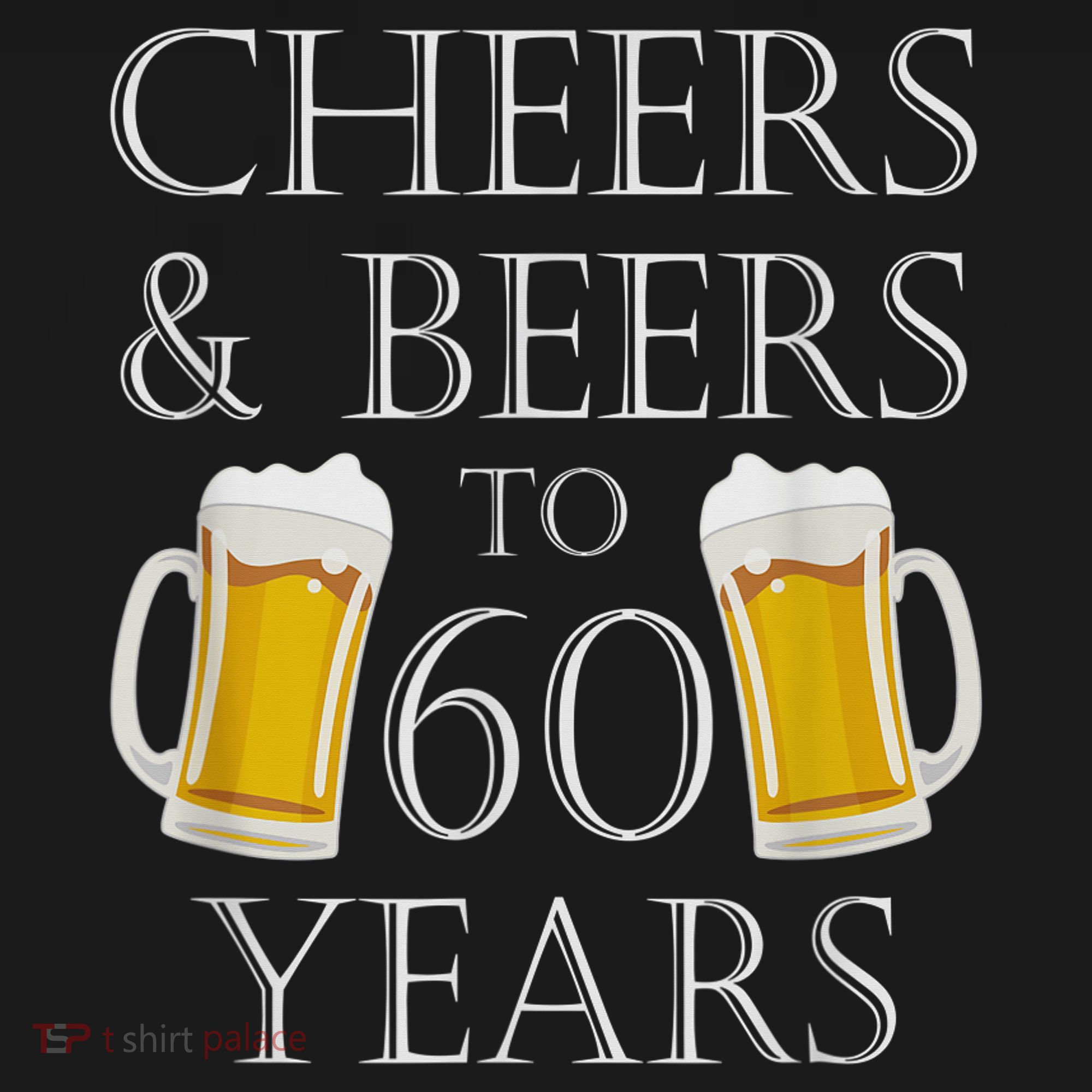 Cheers and Beers to 60 Years - 60th Birthday Gift Women's Tank Top