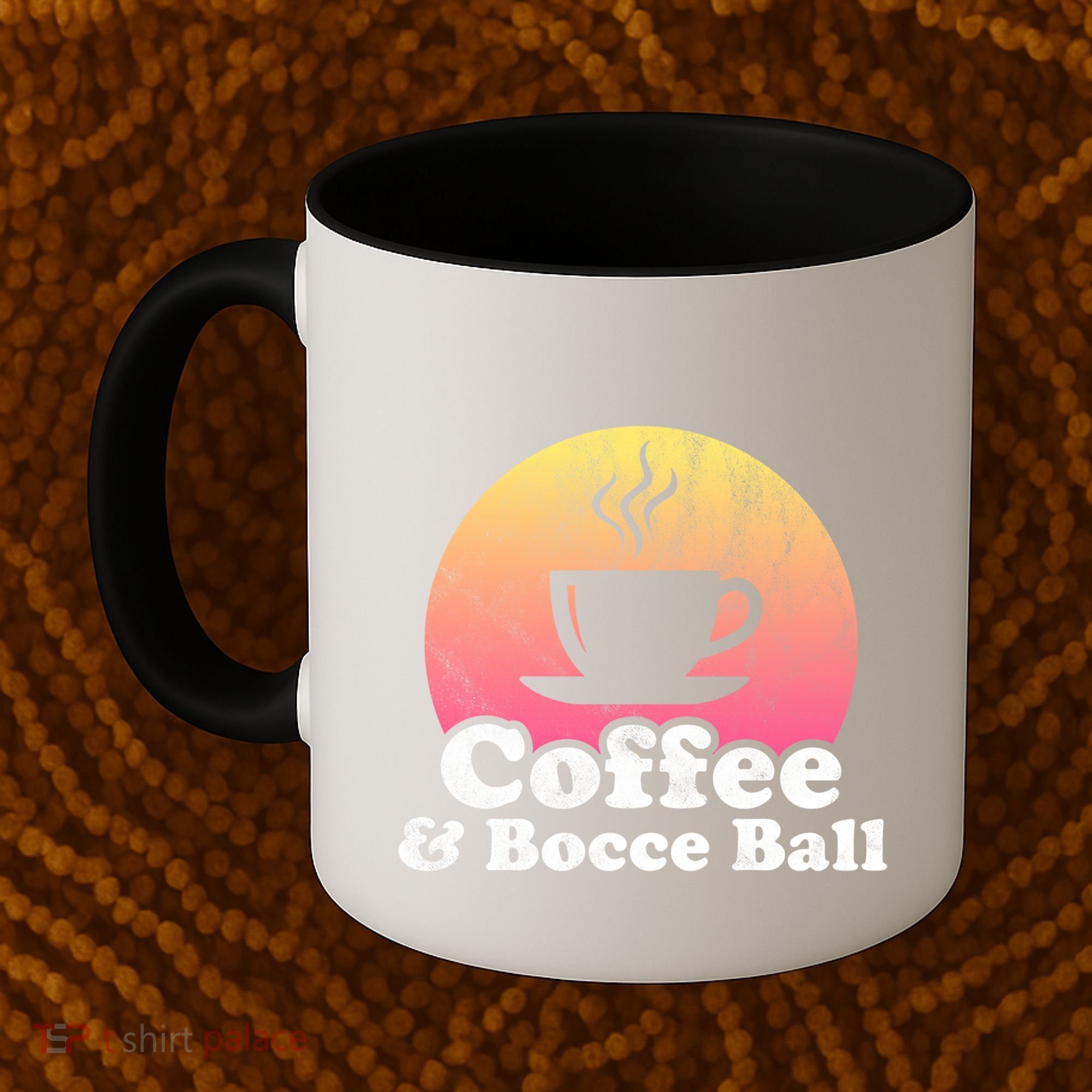Coffee And Bocce Ball Cool Gift Coffee Mug