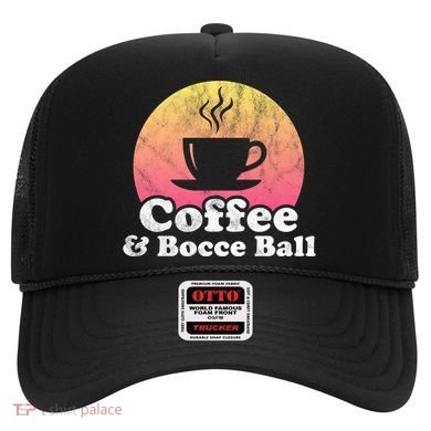 Coffee And Bocce Ball Cool Gift Hat