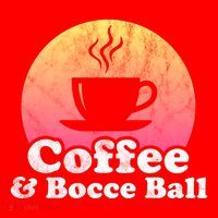Coffee And Bocce Ball Cool Gift Santa Hat thumb 1
