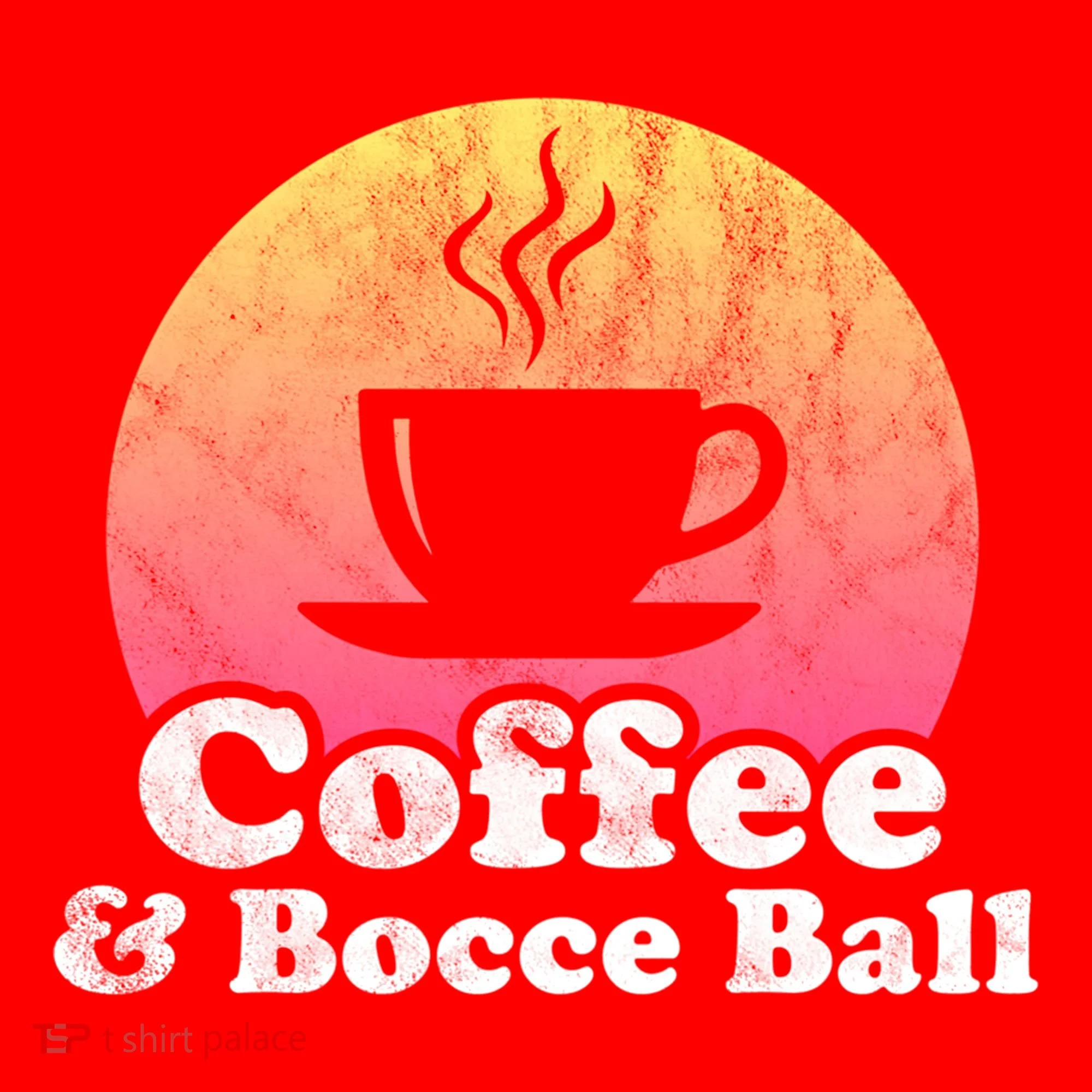 Coffee And Bocce Ball Cool Gift Santa Hat